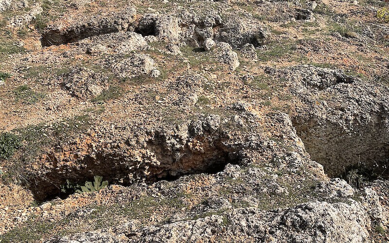 Ancient graves hewn into the rock (submitted by Michael Hallowell)