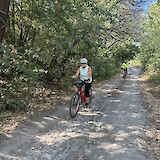 Riding the Old Roman Road (photo by Bob Anderson)