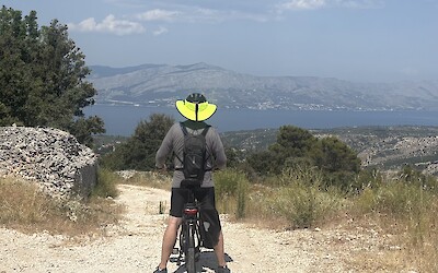 Overlook along route in Hvar island. (submitted by Dan Mc.)