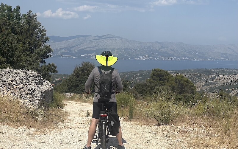 Overlook along route in Hvar island. (submitted by Dan Mc.)