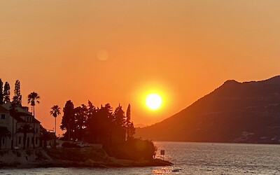 Sunset from the Romantica (submitted by John Foster)