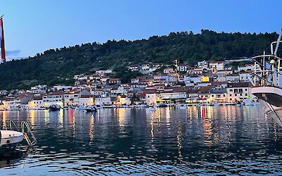 Lovely evening shot in Vela Luka (submitted by Lysa Farah)