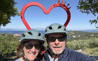 Dalmatian Island bike tour (submitted by Shelley S)