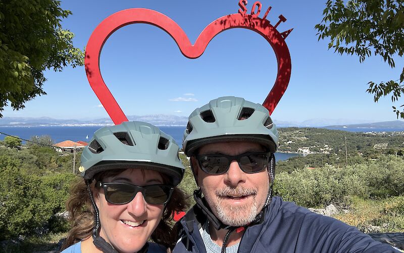 Dalmatian Island bike tour (submitted by Shelley S)