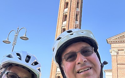 More than one town in Italy has a tower that leans. (submitted by Jay Penner)