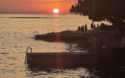 Sunset in Porec (submitted by Denise brown)