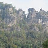 5 Amazing sandstone cliffs along the Elbe as we cycled towards Dresden. (photo by Pedalann)