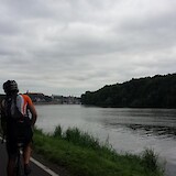Biking along the Elbe River (photo by Calista1226)
