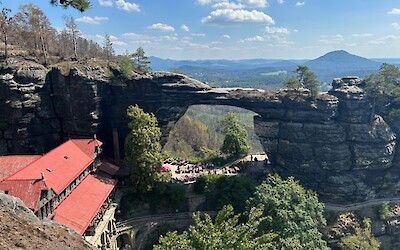 Land bridge in Hřensko. (submitted by Jay Penner)