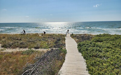 One of many Baltic beach access points. (submitted by Michael Drake)