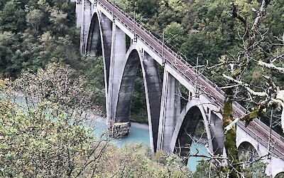 Rhone gorge railway bridge (submitted by Andrew Cooke)