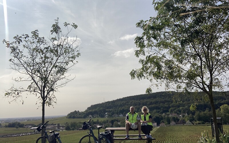 Day two, five miles south of Beaune, France (submitted by Kenneth Clements)