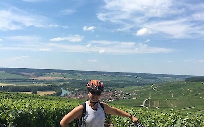 View from the top of one of our rides. (submitted by Celina)