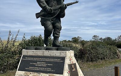 Small monuments were scattered along the countryside. (submitted by Jay P)