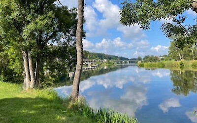 Along the beautiful river on the way to Azay Le Rideau. (submitted by mrank)