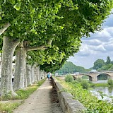 Chinon along the river. (photo by mrank)
