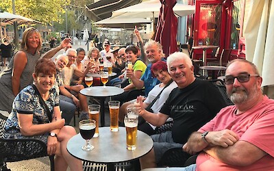 Our last night, so we had to hit a pub. (submitted by Lori22)