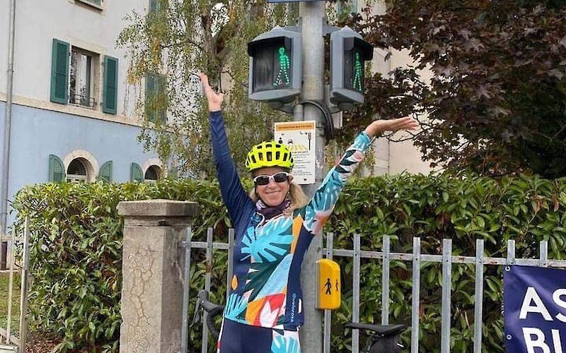 Day 1 — Galliard to Seyssel (submitted by Kim Hopkins)