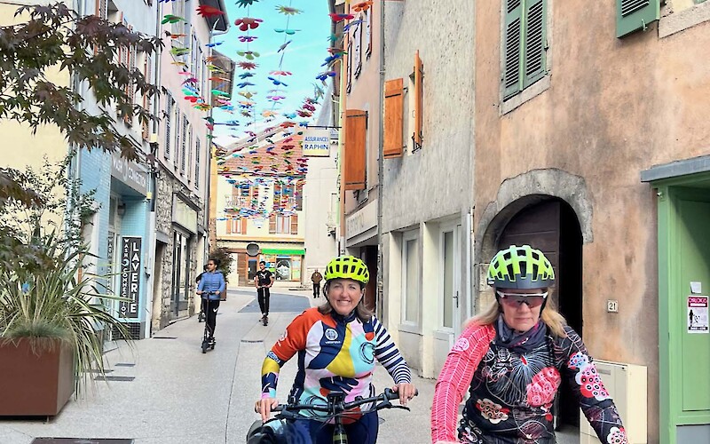 Day 1 — Galliard to Seyssel (submitted by Kim Hopkins)