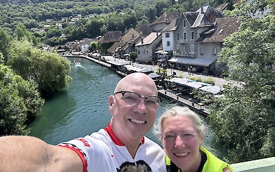 Mid day stop in Canal de Saviers (submitted by Kelly Seither)