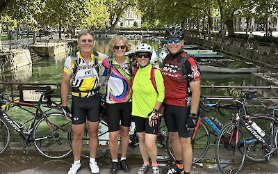 End of the trip in Annecy. (submitted by Drew Thatcher)