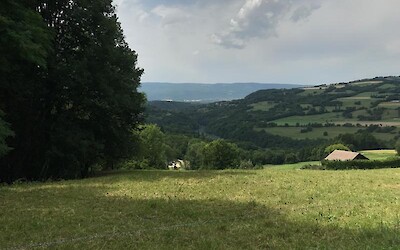 The Rhone below. (submitted by SarahG)