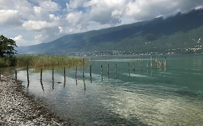 Lake Bourget out of Aixe Les Bains (submitted by SarahG)