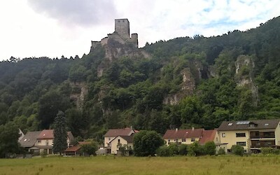 Ruins above a village in Altmuhltal (submitted by Easy cycler)