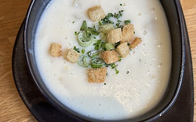 Spargel soup. (submitted by Bruce)