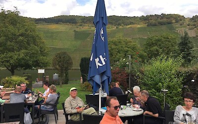 4 The lovely winegarden at our hotel in Piesport (submitted by Pedalann)