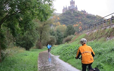 5 Coming into Cochem on a rainy afternoon. (submitted by Pedalann)