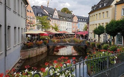 Saarburg - a wonderful place to start the Bike & Barge adventure - spend at least a day or two there! (submitted by Joyce)