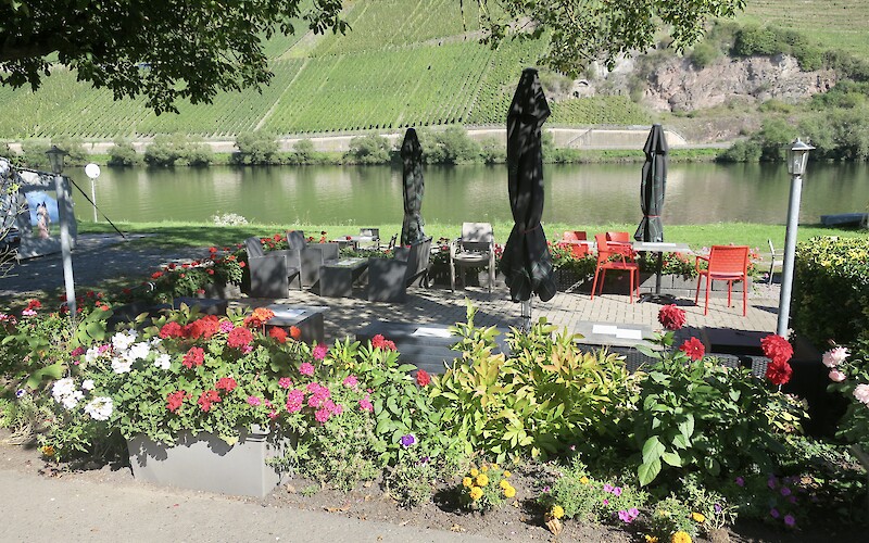 We generally stopped for coffee and pastries in the morning as well as a wine or coke…