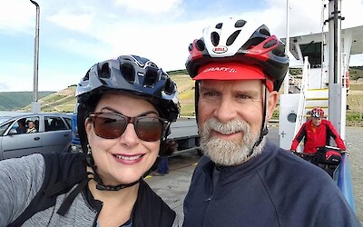 On the ferry crossing the Rhine. (submitted by krpete)