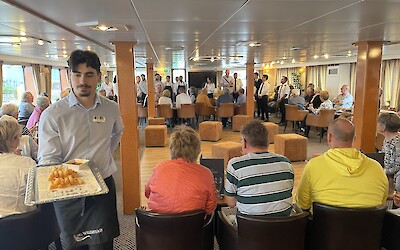 Snacks during the evening presentation (submitted by Marie DeBell)