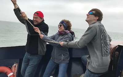 Setting the sails (submitted by HeidiLang)