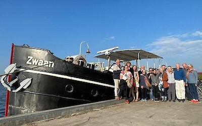 Our happy peddlers are ready to disembark! (submitted by MarcieB)