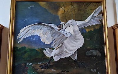 The Zwaan featured its namesake "Swan" in the dining room for all to enjoy. (submitted by MarcieB)