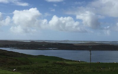 First day of cycling - just outside Clifden (submitted by Karen54)