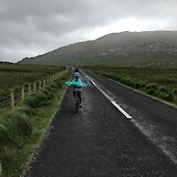 On the way to Lough Inagh - be prepared for clouds, cool weather, and moisture. (photo by Brendan)