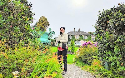 The Rosleague Manor Hotel was home to Tyson, a very friendly black lab. The food and ambiance were wonderful. (submitted by MarcieB)