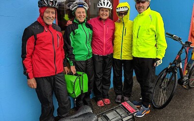 The day we wore all our wind/rain layers to get from point A to point B. (submitted by MarcieB)