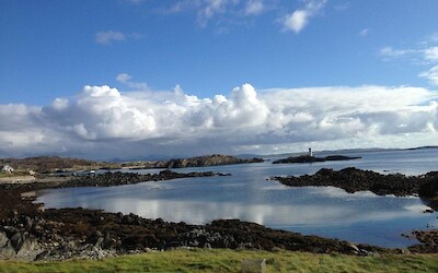 Remote island of Inishbofin (accessible only by ferry) offered some of the more memorable scenery of the tour. (submitted by JimJ)