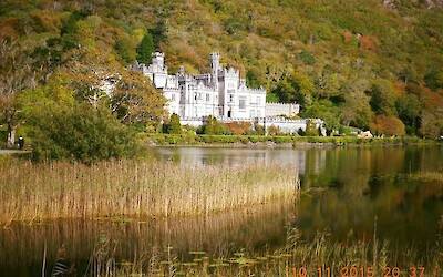The Kylemore Abbey (submitted by Brittany at BikeTours)