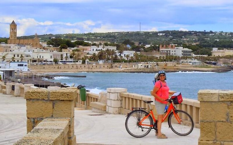 Santa Maria di Leuca - tip of the heel. (submitted by Bikenfools)