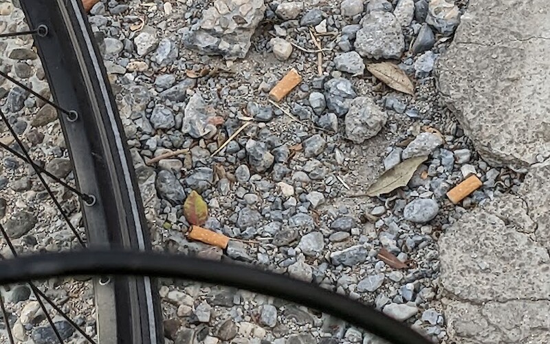 The world is their ashtray :( (submitted by George Ouimet)