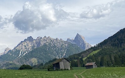 The view riding back to Dobbiaco (submitted by Katie Walker)