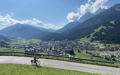 On the road above San Candido (submitted by Katie Walker)