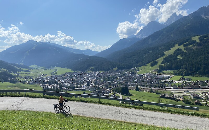 On the road above San Candido (submitted by Katie Walker)