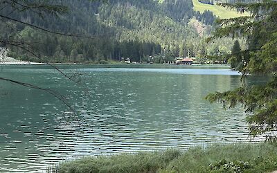 Crystal clear lake in the mountains. (submitted by Linda london)